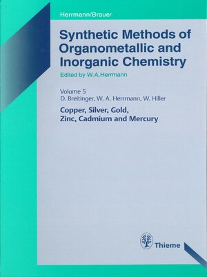 cover image of Synthetic Methods of Organometallic and Inorganic Chemistry, Volume 5, 1999